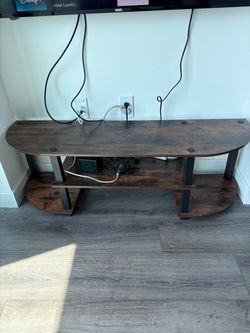 48 inch dark brown tv stand