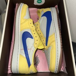 Jordan 1 Low Travis Scott Canary 