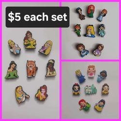 Princess Croc Charms 