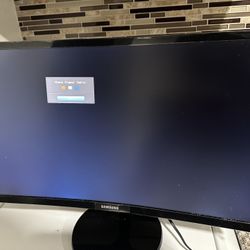 Samsung Curved Monitor 
