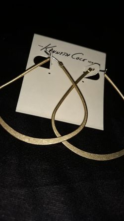 Kenneth Cole Gold Plated Earrings