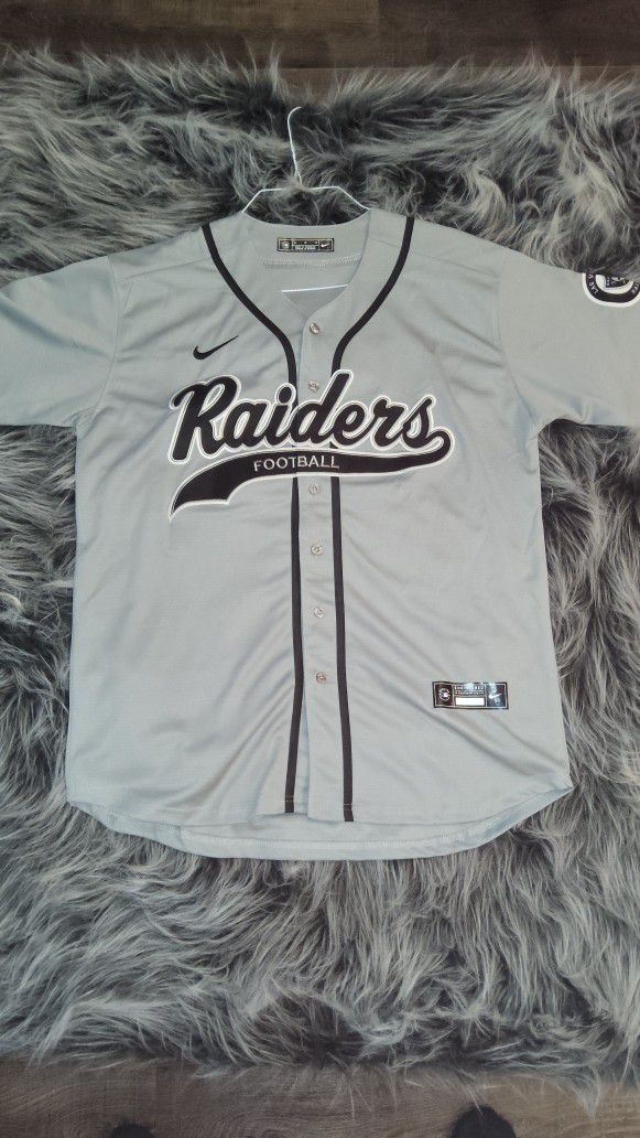 Raiders Baseball Jersey 