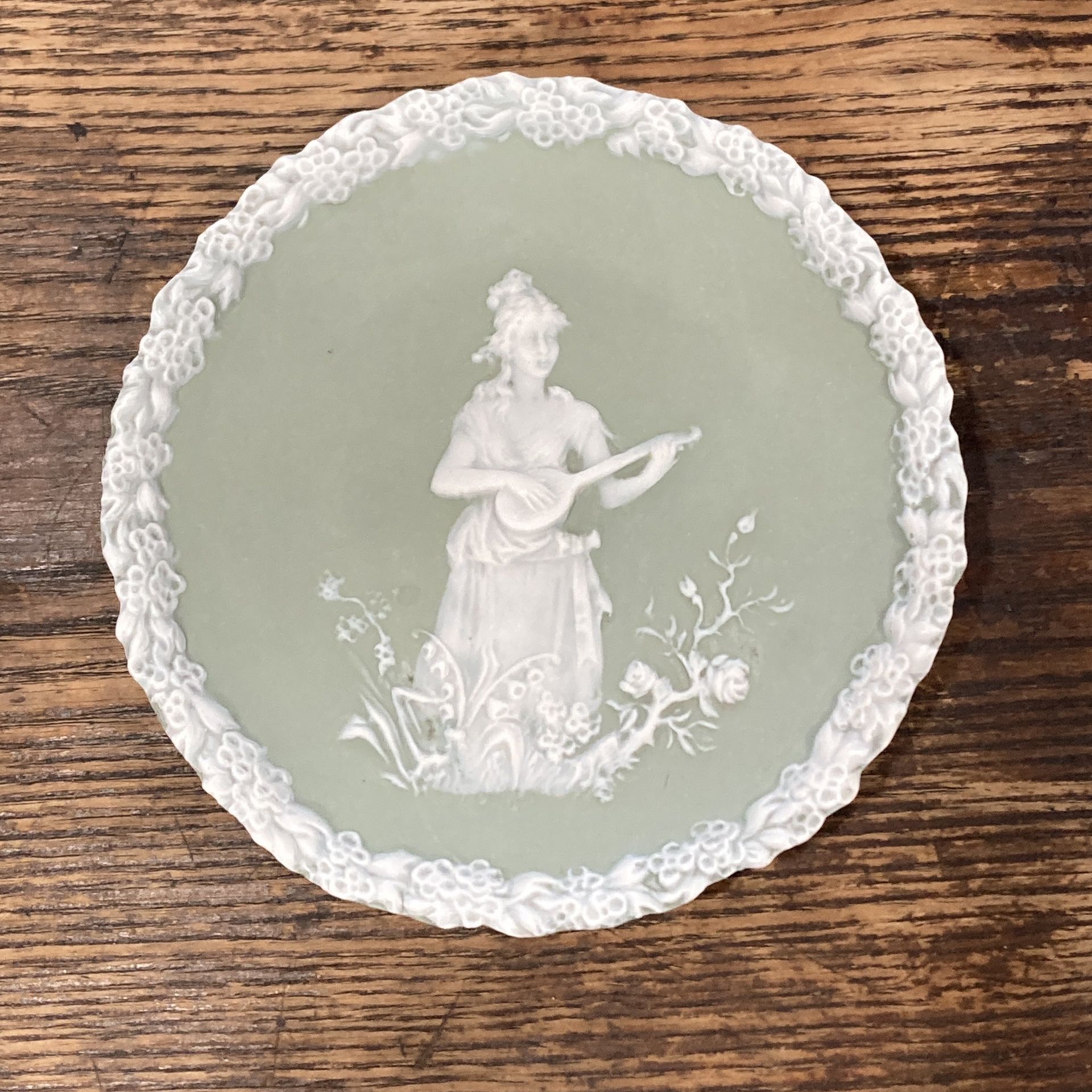 Antique / Vintage Schafer & Vater Porcelain Plate  Made In Germany