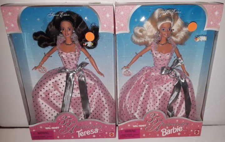 35th Anniversary Barbie & Teresa Walmart Edition Doll