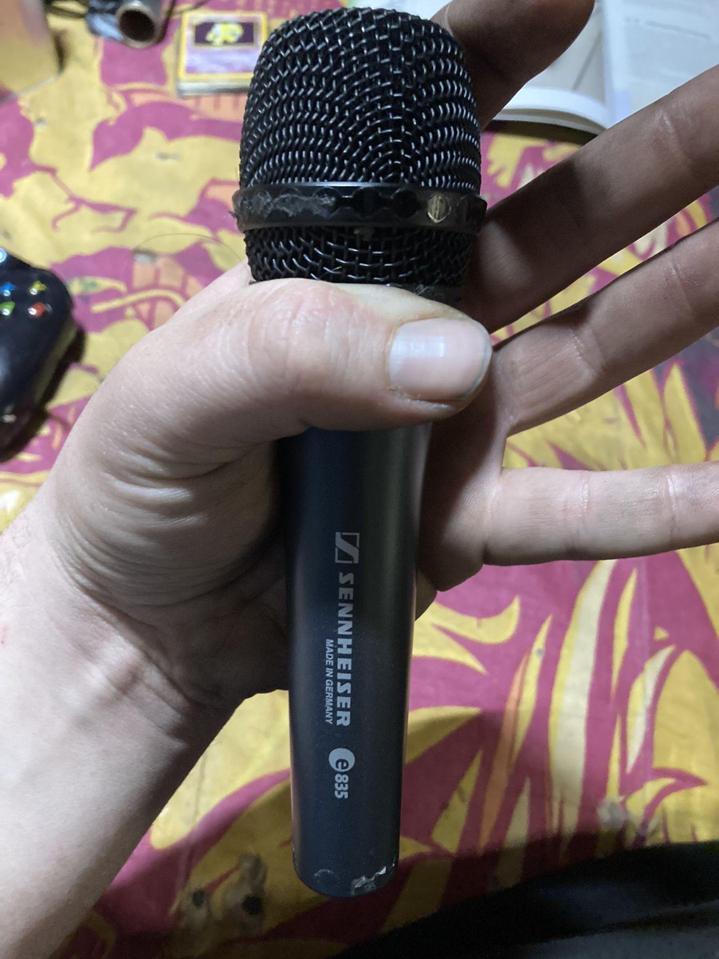 Sennheiser e 835 Cardioid Dynamic Vocal Microphone And 20 Foot Mic Cable