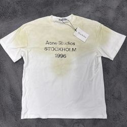 White/Stained Acne Studios Shirt