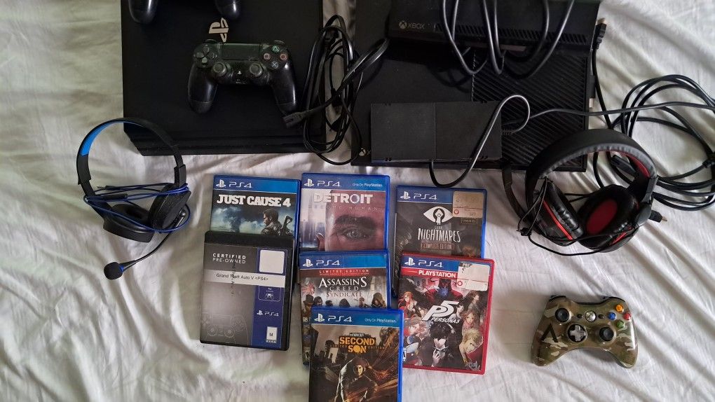 PlayStation 4 Pro And Xbox One