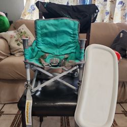 Pop N Sit Portable Booster Chair w Travel Bag