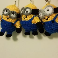Keychain. llaveros. Crochet.  Tejido A Mano