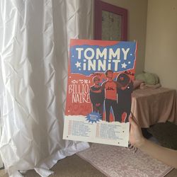 Tommy innit poster signed