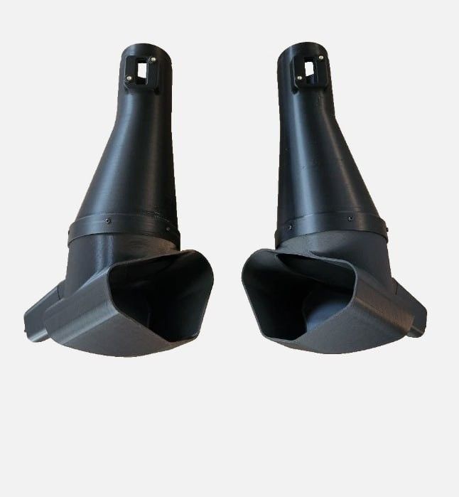 Carbon Fiber Velocity Intakes For Infinity M37 Vq37 By NOS MFG.