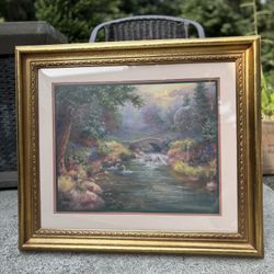 J. Mize “I Come to the Garden Alone” Print – 29″ × 25″