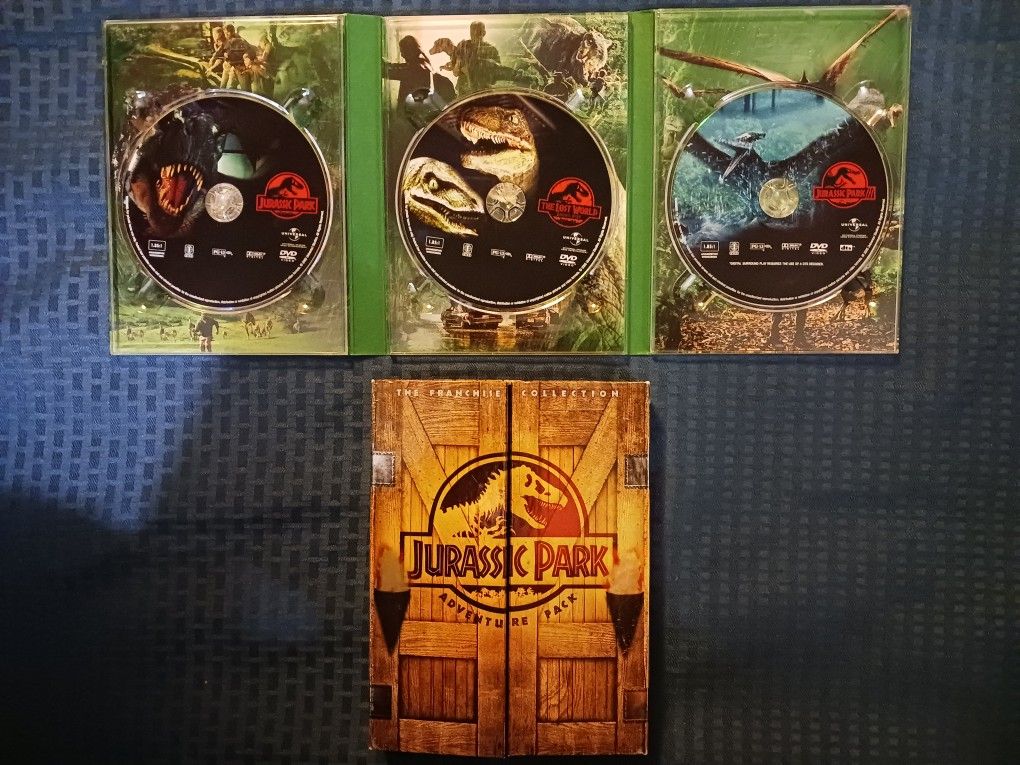 Jurassic Park Franchise Collection DVD