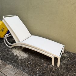 Two Pool Deck Chairs