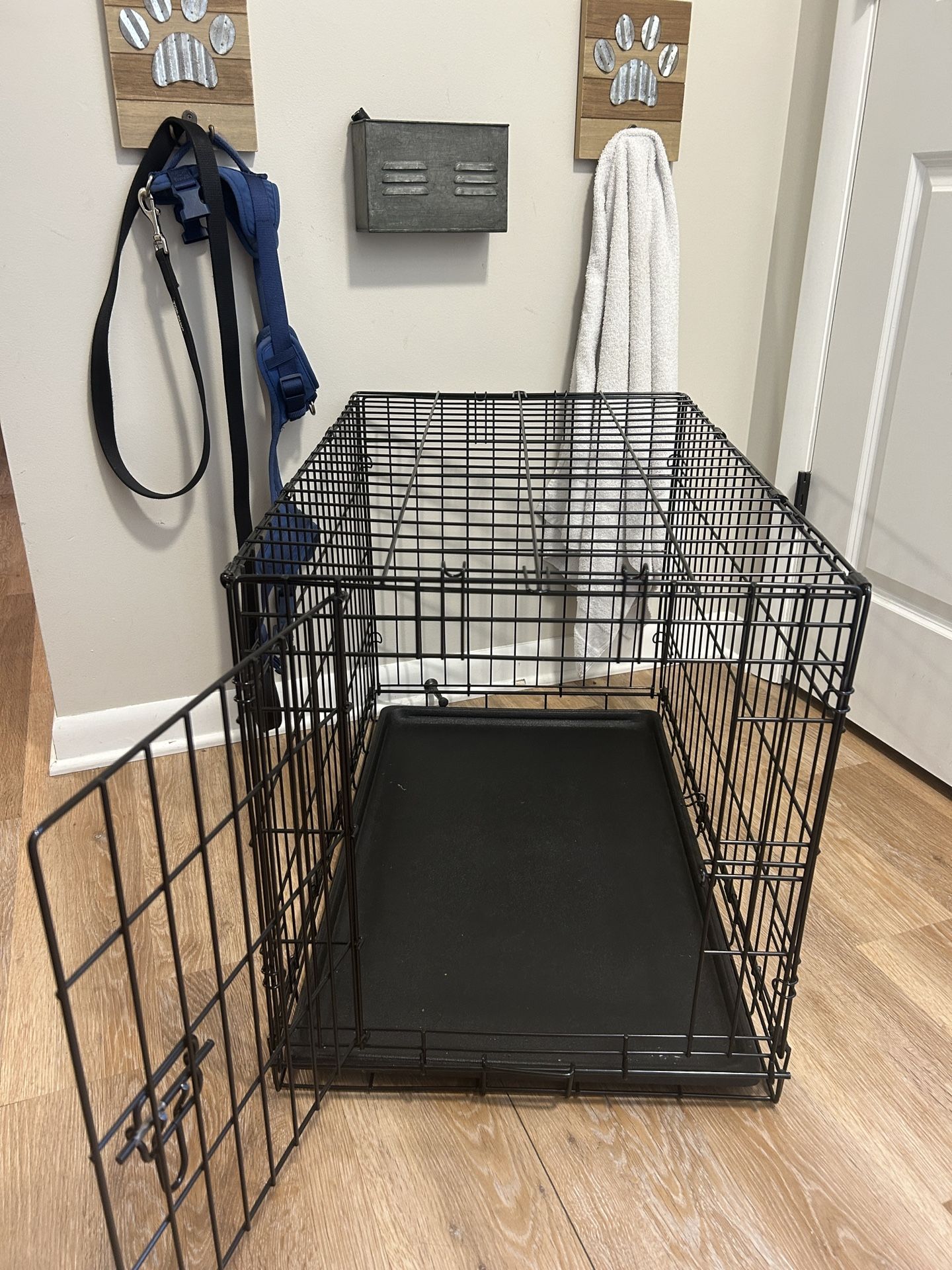 Dog Cage, Harness, Collar, Dog Bowl, Toys, Snuggle Puppy, Retractable Leash, Gate