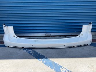 2016,2017 Ford Explorer Rear Bumper With Sensor Holes/Defensa Trasera Para Sensor Oem,Original  Ask