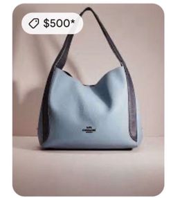 Coach hobo color block like new
