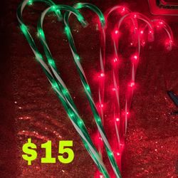 Christmas Candy Canes Different Sizes And Prices $35 All Together