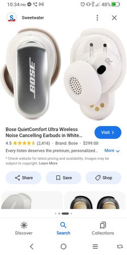 BRAND NEW NEVER USED BOSE EAR BUDS 2nd GENERATION