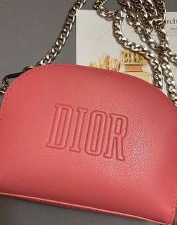 dior beauty clutch/pouch/beauty case Handmade to crossbody bag.  Welcome to offer!!!!  The pouch comes from Dior official site 2020 limited Edition ba