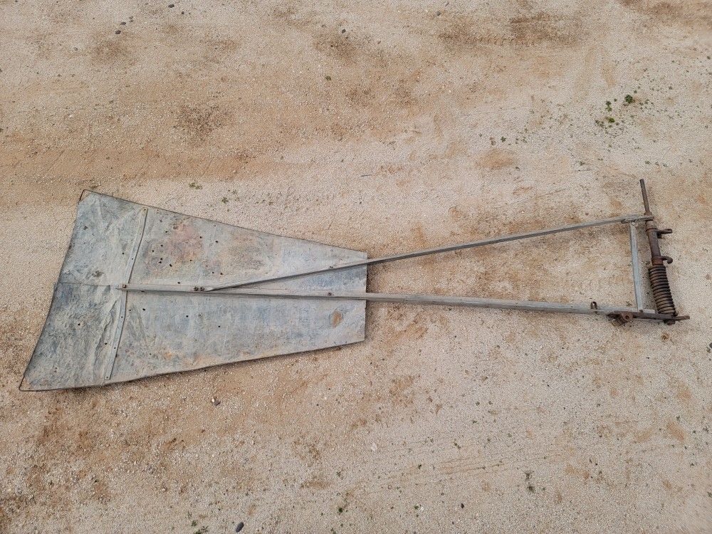 2 SAMSON Windmill Vane Tail Ranch Antique Farm Homestead Yard Art