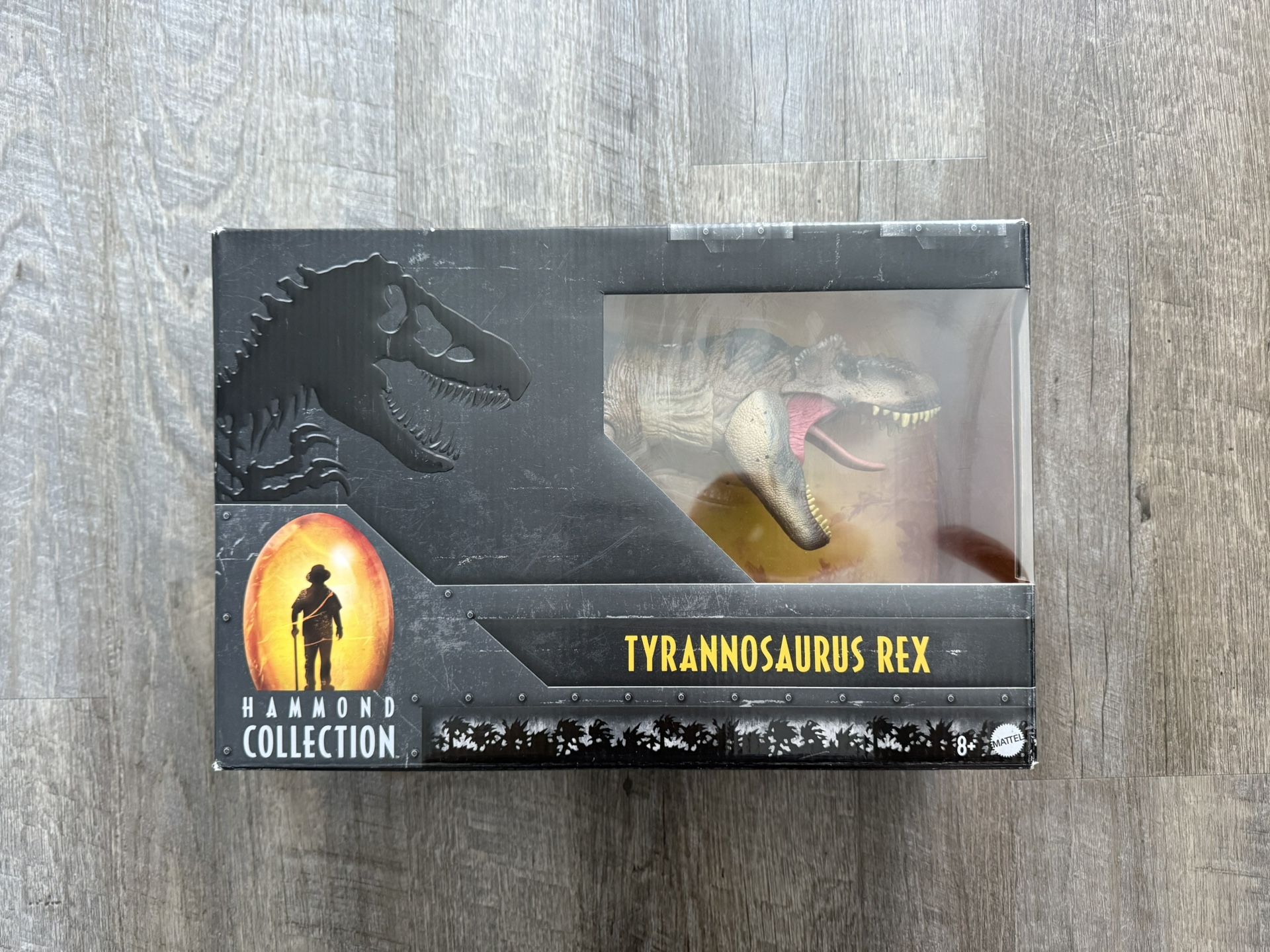 In Hand, Brand New, Never Opened Mattel - Jurassic World Dominion - Hammond Collection - T-Rex Tyrannosaurus Rex Dinosaur - 29” Inch Action Figure