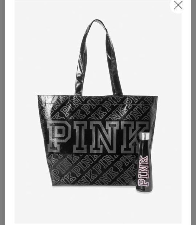 NWT Victoria Secret Swell Water Bottle & Tote Bag $20