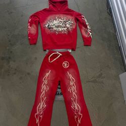 HELLSTARS red Sweatsuit Set 