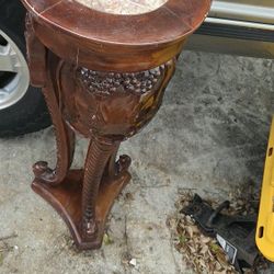 Rosewood Plant Stand