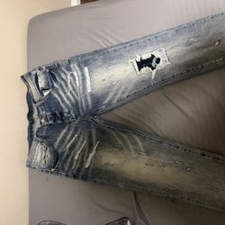 Purple jeans size 36