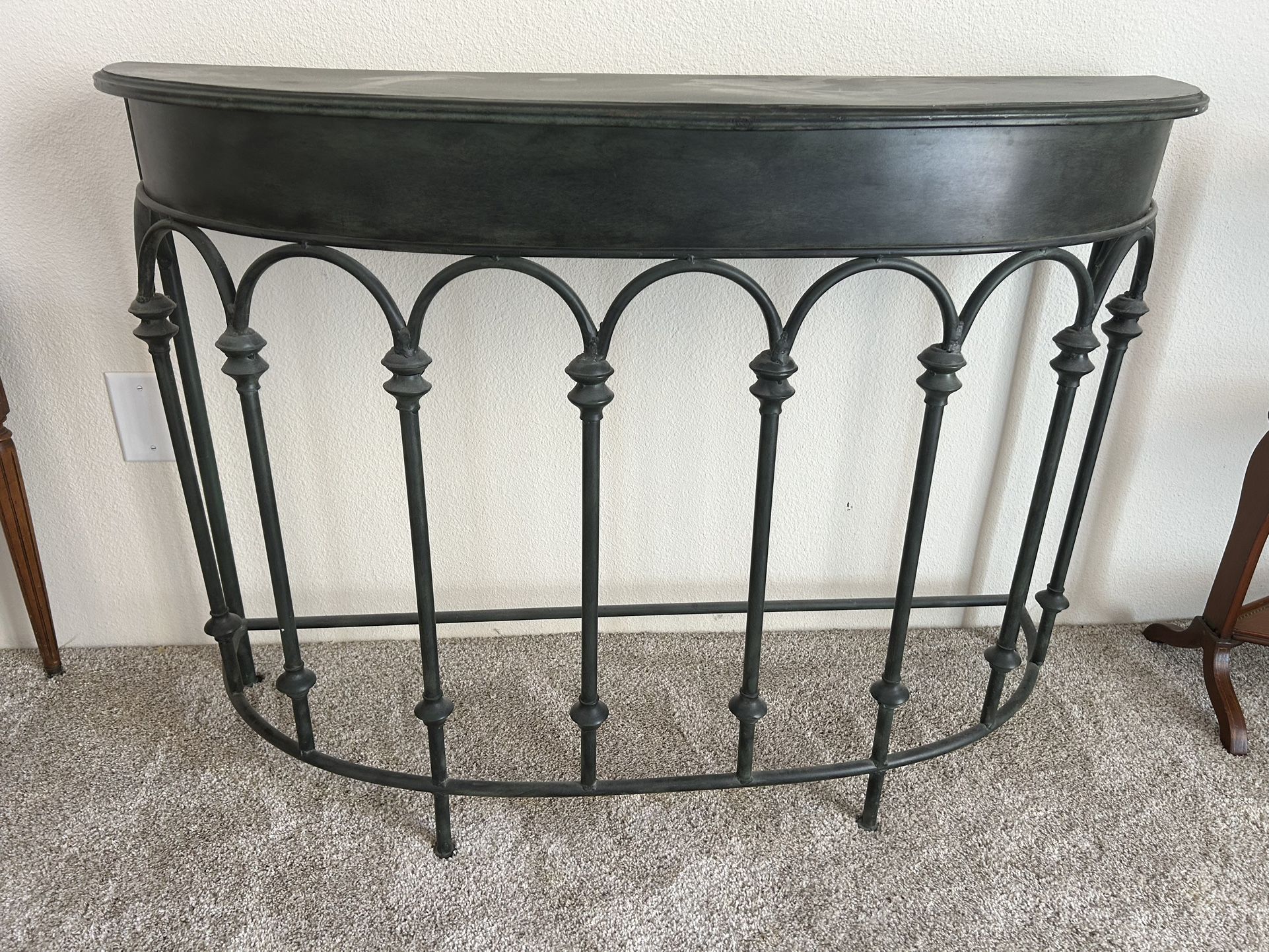 Metal Decorative Accent/console Table