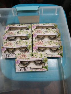 Ioni 3D Faux Mink lashes Curl Medium  Cluster