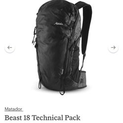 Matador Hiking Backpack