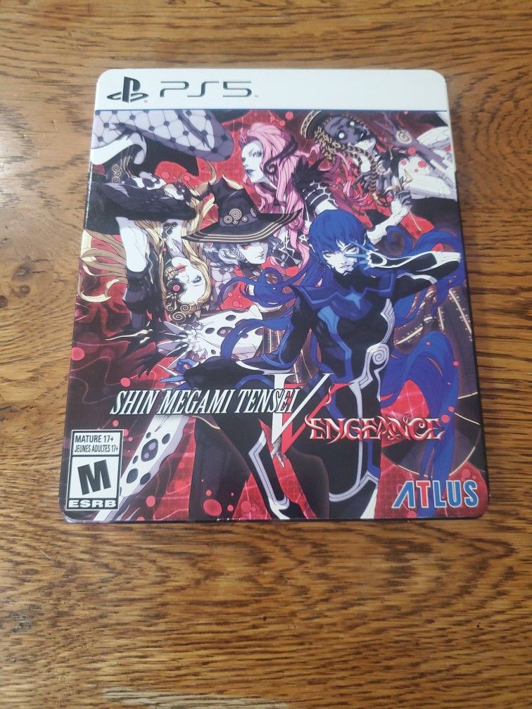 SMT V Vengeance Steelbook PS5