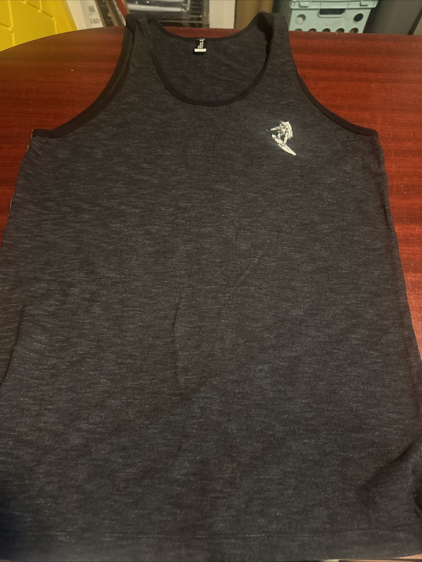 Large Imaginary Foundation Tank Top Astronaught Surfing