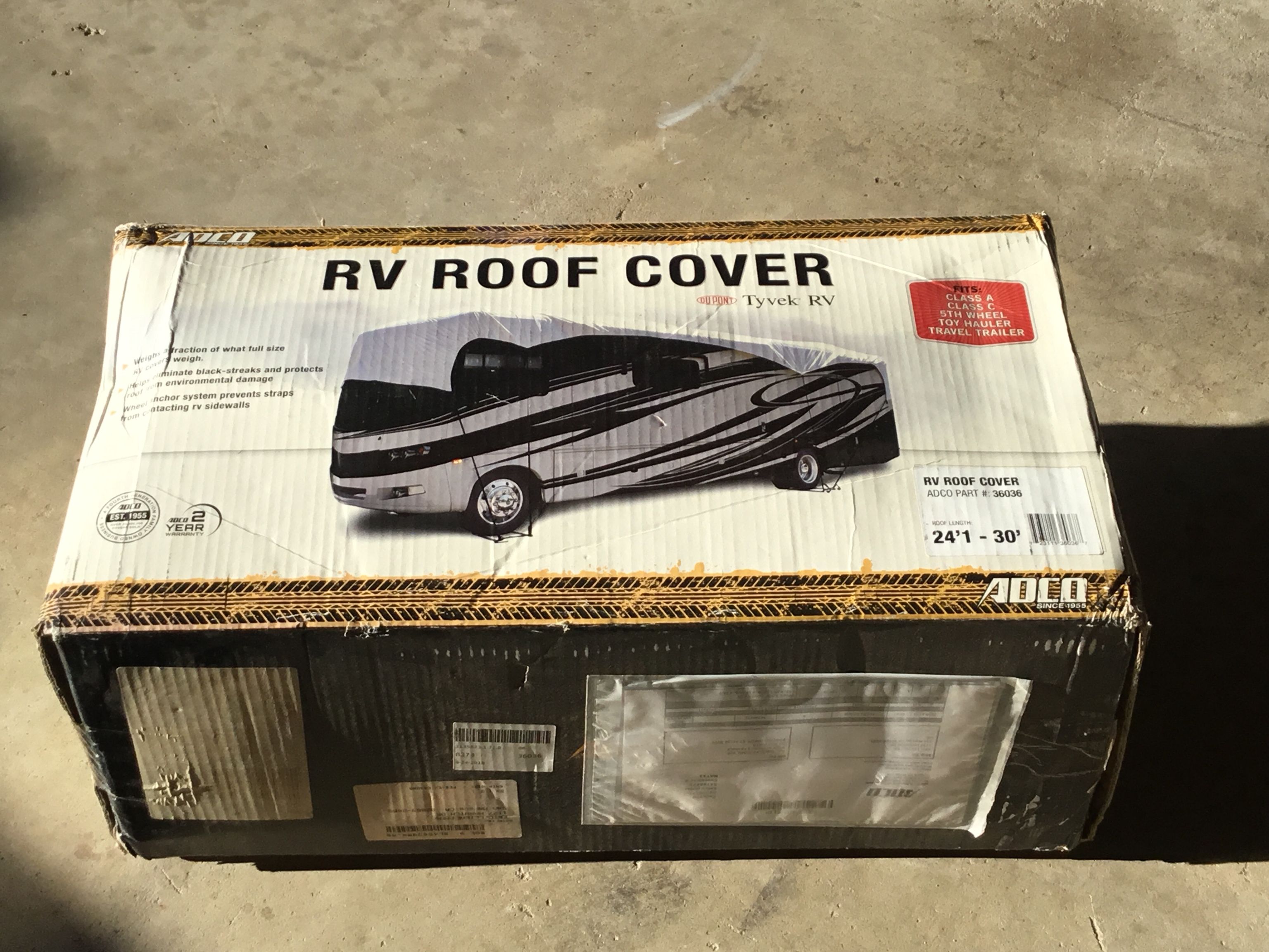 RV ROOF COVER