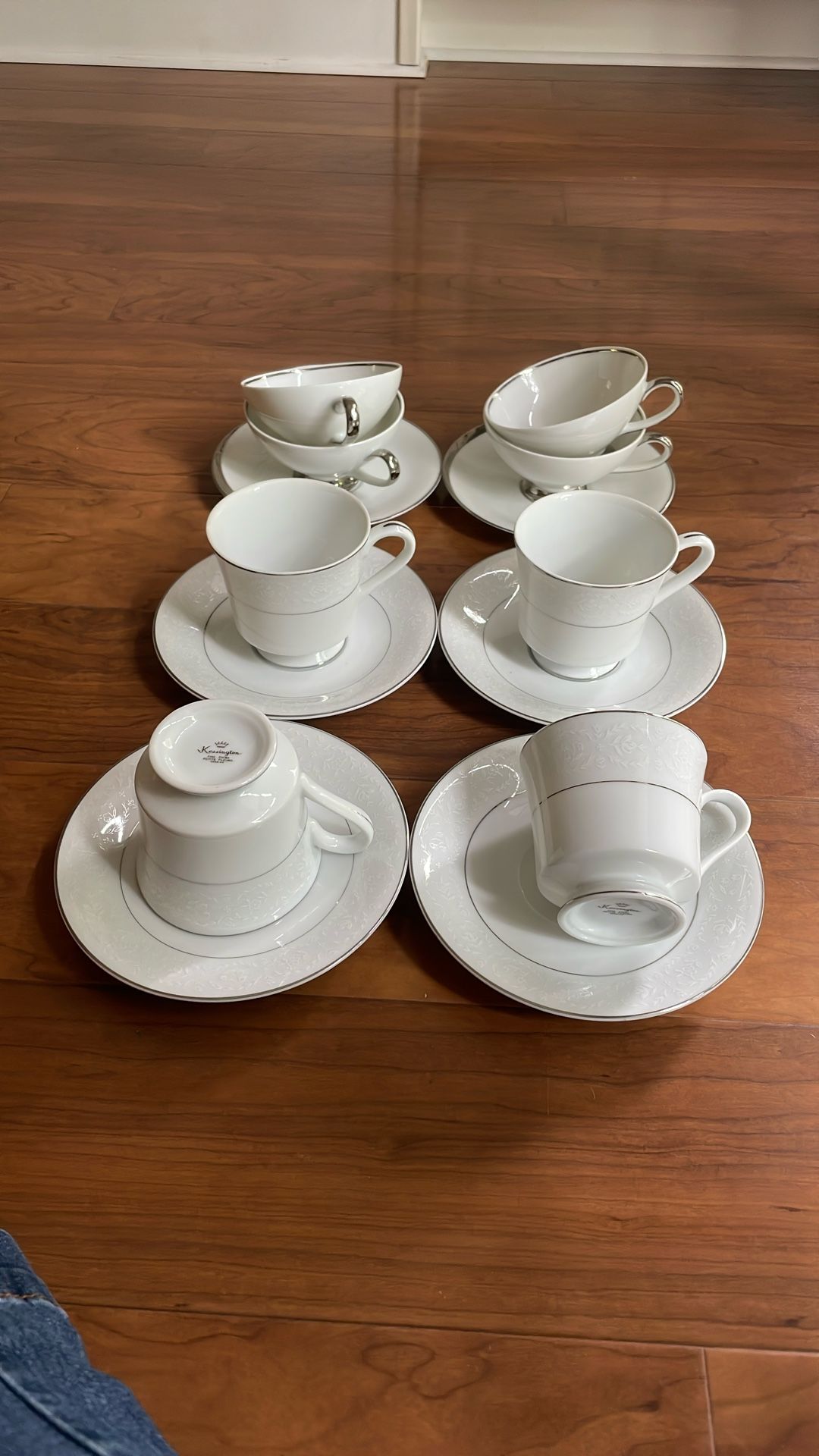 Tea Cups And Saucers Six