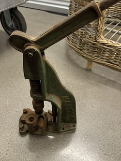 Antique Button Press