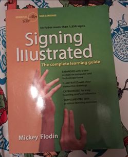 New Signing Illustrated Learning Guide Book