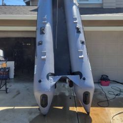 14ft BRIS and 6hp Tohatsu 