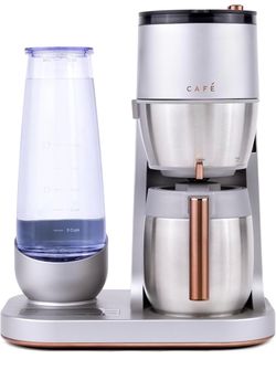 Café Specialty Grind and Brew Coffee Maker, Single-Serve Option, 10-Cup Thermal Carafe, WiFi Enabled Technology, Smart Home Kitchen Essentials, SCA Ce