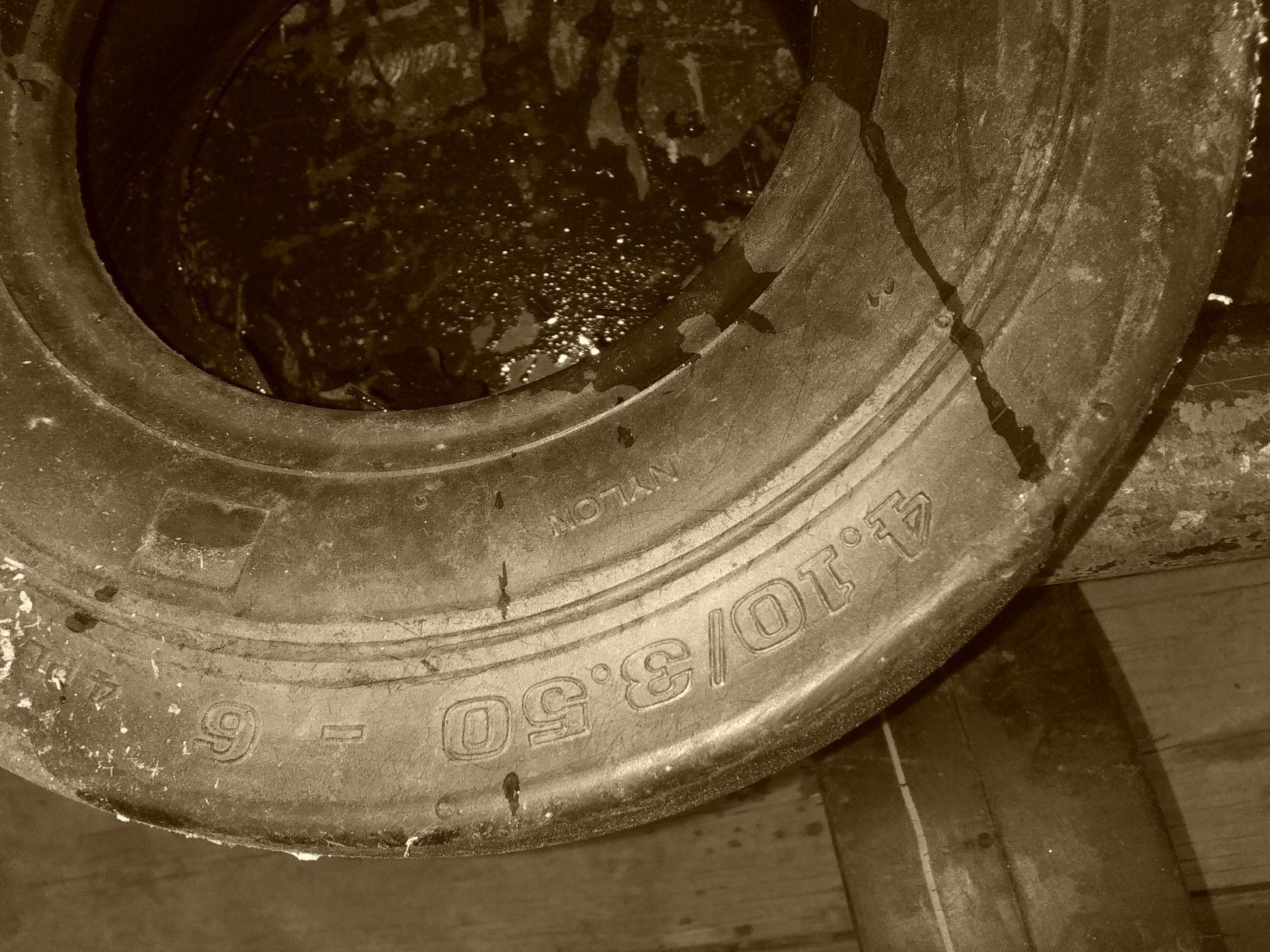 New tires zero turn