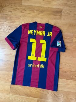 Nike FC Barcelona NEYMAR JR🇧🇷 2014/15 home jersey (Size Large)