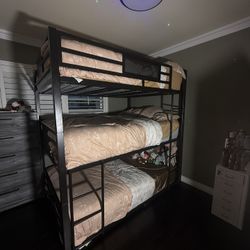 Triple Bunk Beds Full Size