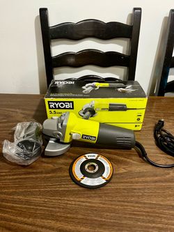 Ryobi 5.5 Amp 4-1/2" Angle Grinder