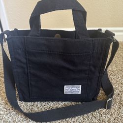 Levi’s Boho Black Corduroy Crossbody/Sling Bag