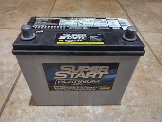 Super Start Platinum group 51R-AGM Gel, 500 Ampers. Made on 07/2025,  $135 cash