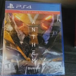 ANTHEM LEGION OF DAWN EDITION NEW, UNOPENED, & FACTORY SEALED PS4