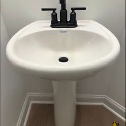 Moen faucet and sink