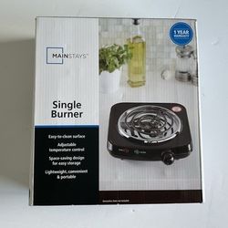 Single Burner 